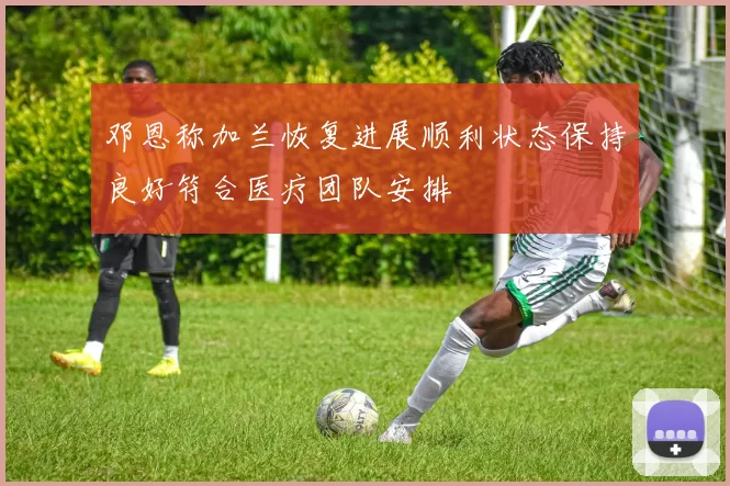 邓恩称加兰恢复进展顺利状态保持良好符合医疗团队安排
